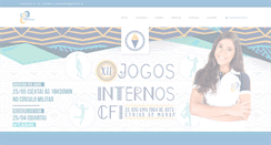 Desktop Screenshot of colegiocfi.com.br